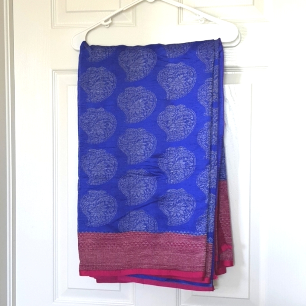 Beautiful Blue Saree